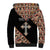 Personalized Ethiopian Orthodox Church Angel Sherpa Hoodie Black Color