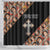 Personalized Ethiopian Orthodox Church Angel Shower Curtain Black Color