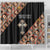 Personalized Ethiopian Orthodox Church Angel Shower Curtain Black Color