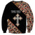Personalized Ethiopian Orthodox Church Angel Sweatshirt Black Color