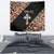 Personalized Ethiopian Orthodox Church Angel Tapestry Black Color