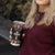 Personalized Ethiopian Orthodox Church Angel Tumbler Cup Black Color