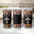 Personalized Ethiopian Orthodox Church Angel Tumbler Cup Black Color