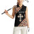 Personalized Ethiopian Orthodox Church Angel Women Sleeveless Polo Shirt Black Color
