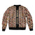 Personalized Ethiopian Tewahedo Angel Orthodox Bomber Jacket Black Color