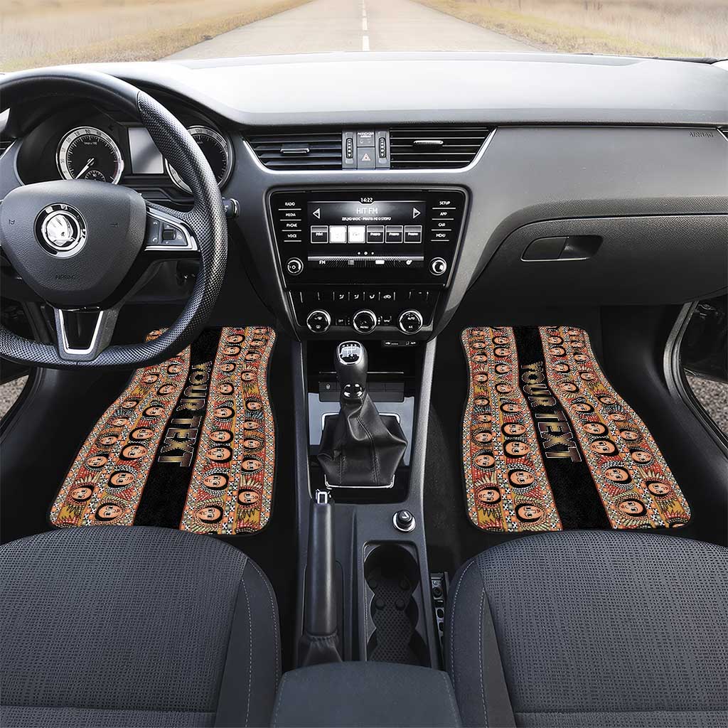 Ethiopian Tewahedo Angel Orthodox Car Mats Black Color
