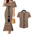 Personalized Ethiopian Tewahedo Angel Orthodox Couples Matching Mermaid Dress and Hawaiian Shirt Black Color