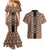 Personalized Ethiopian Tewahedo Angel Orthodox Couples Matching Mermaid Dress and Hawaiian Shirt Black Color