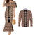 Personalized Ethiopian Tewahedo Angel Orthodox Couples Matching Mermaid Dress and Long Sleeve Button Shirt Black Color