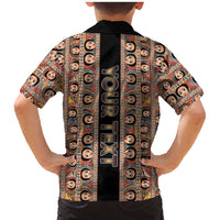 Personalized Ethiopian Tewahedo Angel Orthodox Family Matching Mermaid Dress and Hawaiian Shirt Black Color