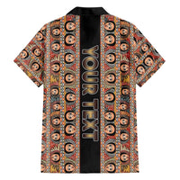 Personalized Ethiopian Tewahedo Angel Orthodox Family Matching Short Sleeve Bodycon Dress and Hawaiian Shirt Black Color