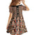 Personalized Ethiopian Tewahedo Angel Orthodox Family Matching Summer Maxi Dress and Hawaiian Shirt Black Color
