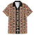 Personalized Ethiopian Tewahedo Angel Orthodox Family Matching Summer Maxi Dress and Hawaiian Shirt Black Color