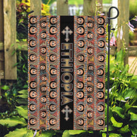 Ethiopian Tewahedo Angel Orthodox Garden Flag Black Color