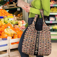 Ethiopian Tewahedo Angel Orthodox Grocery Bag Black Color