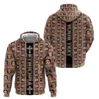 Personalized Ethiopian Tewahedo Angel Orthodox Hoodie Black Color