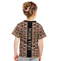 Personalized Ethiopian Tewahedo Angel Orthodox Kid T Shirt Black Color