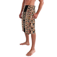 Personalized Ethiopian Tewahedo Angel Orthodox Lavalava Black Color