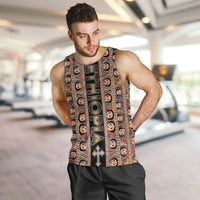 Personalized Ethiopian Tewahedo Angel Orthodox Men Tank Top Black Color