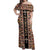 Personalized Ethiopian Tewahedo Angel Orthodox Off Shoulder Maxi Dress Black Color
