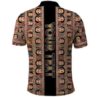 Personalized Ethiopian Tewahedo Angel Orthodox Polo Shirt Black Color