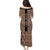 Personalized Ethiopian Tewahedo Angel Orthodox Puletasi Black Color