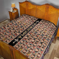 Ethiopian Tewahedo Angel Orthodox Quilt Black Color