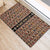Ethiopian Tewahedo Angel Orthodox Rubber Doormat Black Color