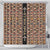 Ethiopian Tewahedo Angel Orthodox Shower Curtain Black Color