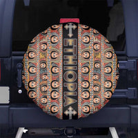 Ethiopian Tewahedo Angel Orthodox Spare Tire Cover Black Color