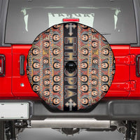 Ethiopian Tewahedo Angel Orthodox Spare Tire Cover Black Color