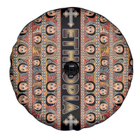 Ethiopian Tewahedo Angel Orthodox Spare Tire Cover Black Color