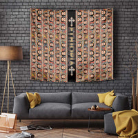 Ethiopian Tewahedo Angel Orthodox Tapestry Black Color