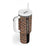 Personalized Ethiopian Tewahedo Angel Orthodox Tumbler With Handle Black Color
