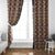 Ethiopian Tewahedo Angel Orthodox Window Curtain Black Color