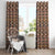 Ethiopian Tewahedo Angel Orthodox Window Curtain Black Color