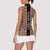 Personalized Ethiopian Tewahedo Angel Orthodox Women Sleeveless Polo Shirt Black Color