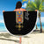Ethiopia Saba Kemis Beach Blanket Habesha Style Black Color