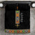 Ethiopia Saba Kemis Bedding Set Habesha Style Black Color