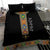 Ethiopia Saba Kemis Bedding Set Habesha Style Black Color
