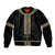 Ethiopia Saba Kemis Bomber Jacket Habesha Style Black Color