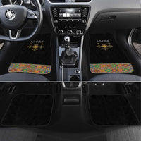 Ethiopia Saba Kemis Car Mats Habesha Style Black Color
