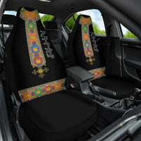 Ethiopia Saba Kemis Car Seat Cover Habesha Style Black Color