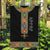 Ethiopia Saba Kemis Garden Flag Habesha Style Black Color