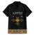 Ethiopia Saba Kemis Hawaiian Shirt Habesha Style Black Color