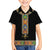 Ethiopia Saba Kemis Hawaiian Shirt Habesha Style Black Color