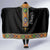 Ethiopia Saba Kemis Hooded Blanket Habesha Style Black Color