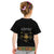 Ethiopia Saba Kemis Kid T Shirt Habesha Style Black Color
