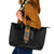 Ethiopia Saba Kemis Leather Tote Bag Habesha Style Black Color