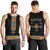 Ethiopia Saba Kemis Men Tank Top Habesha Style Black Color